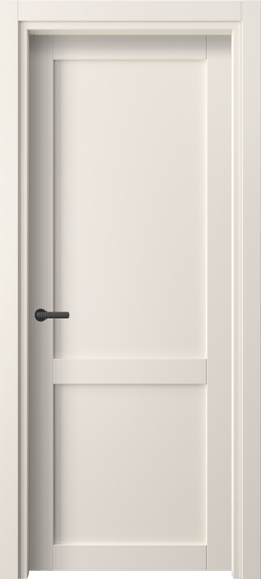 Дверь межкомнатная 2121 ПЭКБ. Цвет ПЭТ кремово-белый. Материал ПЭТ. Коллекция Neo. Картинка.