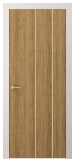 Дверь межкомнатная АКП 4205 ГОР Грецкий орех. Цвет Грецкий орех. Материал Ламинатин. Коллекция Freedom. Картинка.