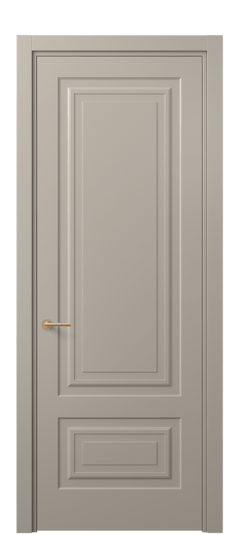 Дверь межкомнатная 8441 МБСК. Цвет Матовый бисквитный. Материал Гладкая эмаль. Коллекция Mascot. Картинка.