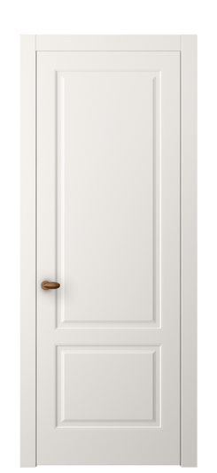 Дверь межкомнатная АКП 8551 МПБЛ. Цвет Матовый пудровый белый. Материал Гладкая эмаль. Коллекция Esse. Картинка.