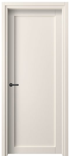 Дверь межкомнатная 2101 ПЭКБ. Цвет ПЭТ кремово-белый. Материал ПЭТ. Коллекция Neo. Картинка.