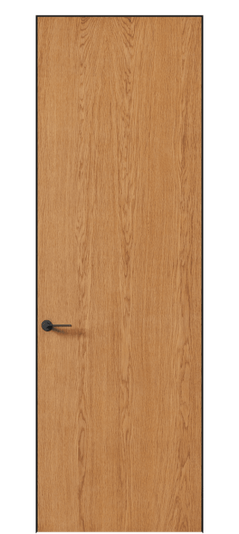 Дверь межкомнатная 0010 АКП ДМНМ Дуб миндальный матовый. Цвет Дуб миндальный матовый. Материал Шпон Naturwood. Коллекция Planum Pro. Картинка.
