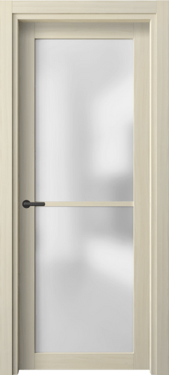 Дверь межкомнатная 2108 МОЯ САТ. Цвет Молочный ясень. Материал Сиплекс ламинатин. Коллекция Нео. Картинка.