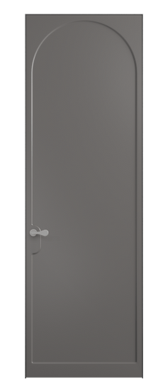 Межкомнатная дверь 7503 МКЛС. Цвет Матовый классический серый. Материал Гладкая эмаль. Коллекция Softform. Фото. Дверь межкомнатная 7503 МКЛС. Цвет Матовый классический серый. Материал Гладкая эмаль. Коллекция Softform. Картинка.