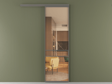 Перегородка Формато вдоль стены 1 створка