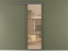 Перегородка Формато вдоль стены 1 створка