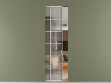 Перегородка Formato скрытый пенал 1 створка