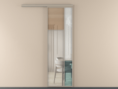 Перегородка Мозаик вдоль стены 1 створка