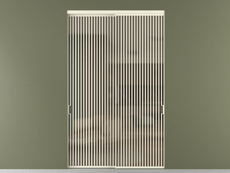 Перегородка Формато внутри проёма 2 створки