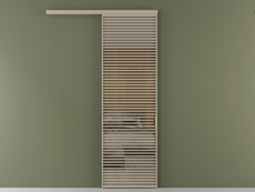 Перегородка Формато вдоль стены 1 створка