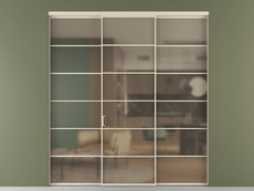 Перегородка Формато внутри проёма 3 створки