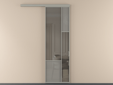 Перегородка Мозаик вдоль стены 1 створка