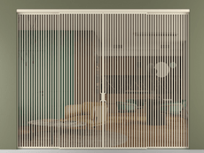 Перегородка Формато внутри проёма 4 створки