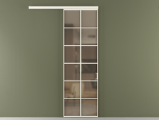 Перегородка Формато вдоль стены 1 створка