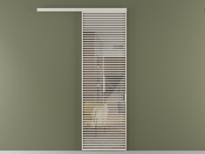 Перегородка Формато вдоль стены 1 створка