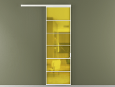 Перегородка Формато вдоль стены 1 створка