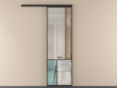 Перегородка Мозаик вдоль стены 1 створка