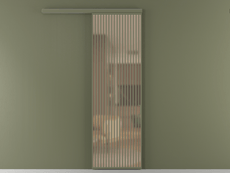 Перегородка Formato вдоль стены 1 створка