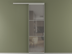 Перегородка Formato вдоль стены 1 створка