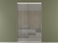 Перегородка Формато внутри проёма 2 створки