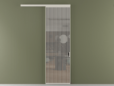 Перегородка Formato вдоль стены 1 створка