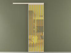 Перегородка Formato вдоль стены 1 створка