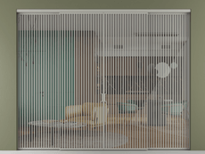 Перегородка Формато внутри проёма 4 створки