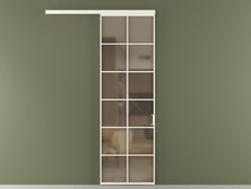 Перегородка Формато вдоль стены 1 створка