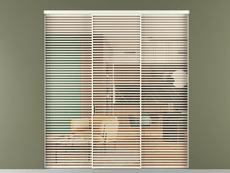 Перегородка Формато внутри проёма 3 створки