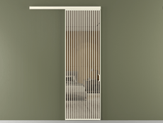 Перегородка Формато вдоль стены 1 створка