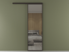 Перегородка Формато вдоль стены 1 створка