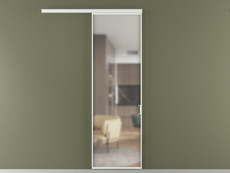 Перегородка Формато вдоль стены 1 створка