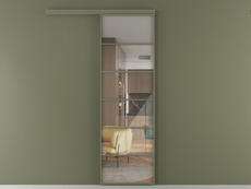 Перегородка Формато вдоль стены 1 створка