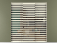 Перегородка Формато внутри проёма 3 створки