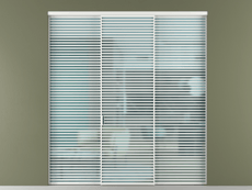 Перегородка Формато внутри проёма 3 створки