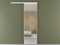 Перегородка Формато вдоль стены 1 створка