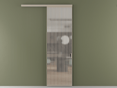 Перегородка Формато вдоль стены 1 створка