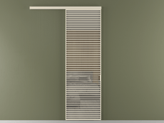 Перегородка Формато вдоль стены 1 створка