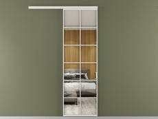 Перегородка Формато вдоль стены 1 створка