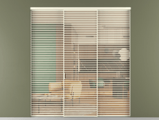 Перегородка Формато внутри проёма 3 створки