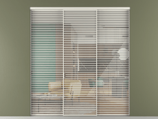 Перегородка Формато внутри проёма 3 створки