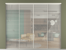 Перегородка Формато внутри проёма 4 створки