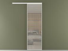 Перегородка Формато вдоль стены 1 створка