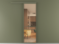 Перегородка Formato вдоль стены 1 створка