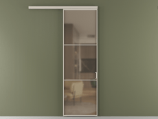 Перегородка Формато вдоль стены 1 створка