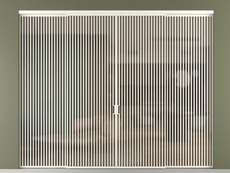 Перегородка Формато внутри проёма 4 створки