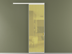 Перегородка Формато вдоль стены 1 створка