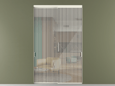 Перегородка Формато внутри проёма 2 створки