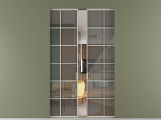 Перегородка Formato скрытый пенал 2 створки