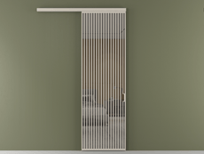 Перегородка Formato вдоль стены 1 створка